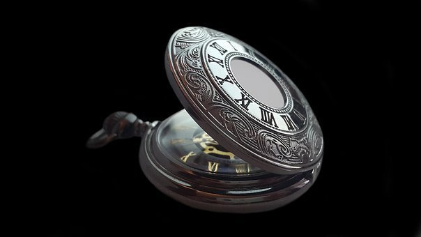 Pocket Watch, Clock, Time, Old