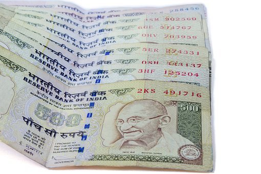 Money, Moneycity, 500, Rupees, Notes