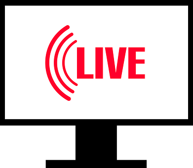 Live, Stream, Logo, Now, Breaking