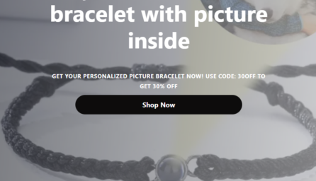 capture memories with a personalized circle photo bracelet